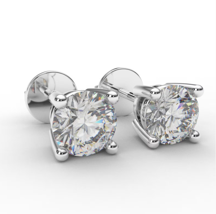 Diamond Stud Earrings