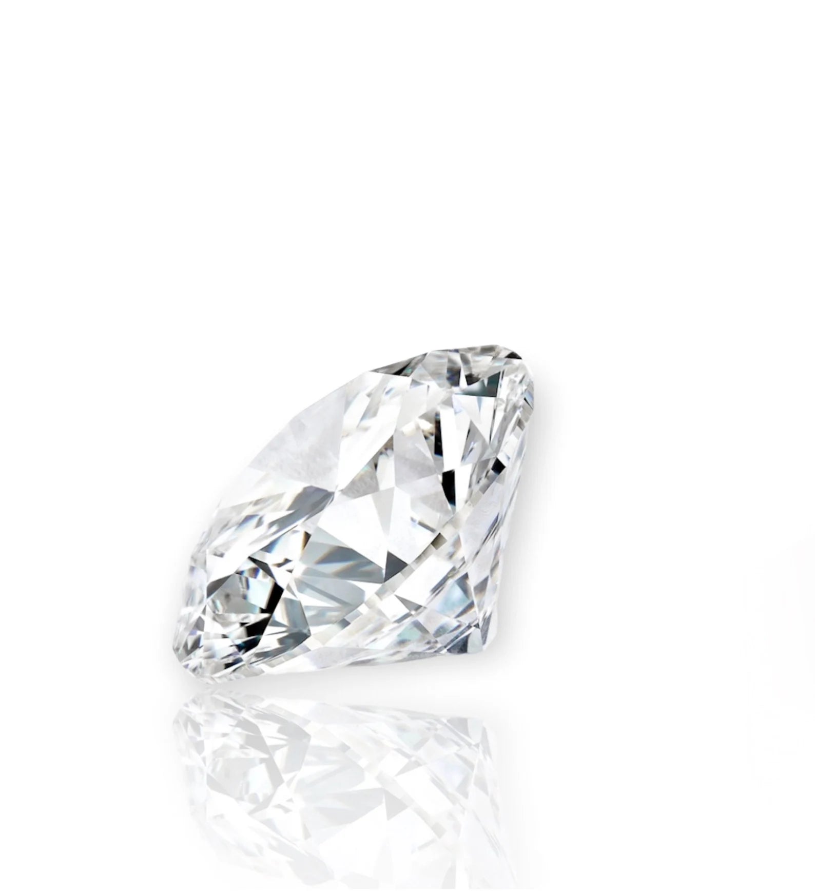 4mm CVD Lab Grown Diamond: .25 Carat DEF-VS Round Brilliant Cut