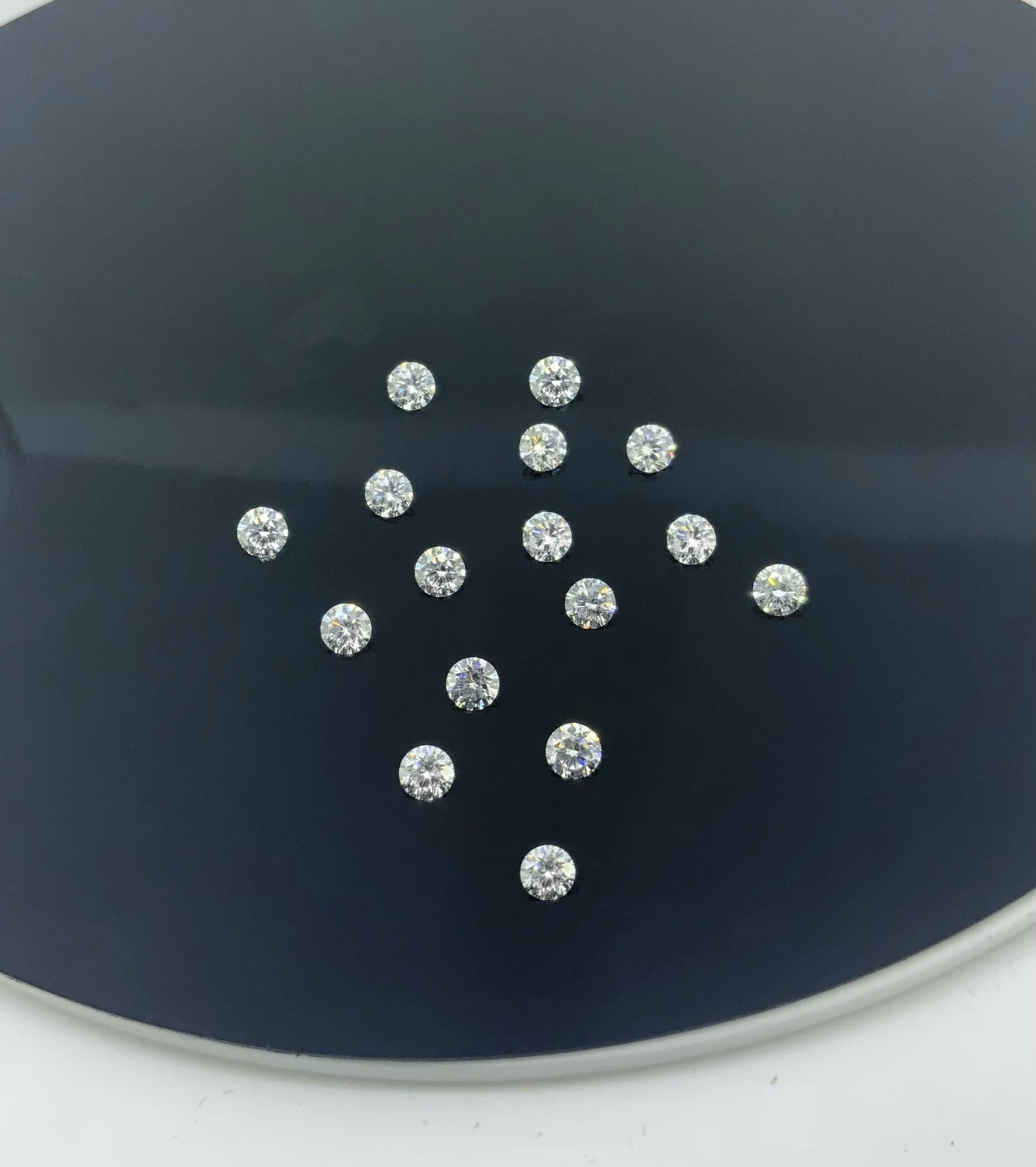 4mm CVD Lab Grown Diamond: .25 Carat DEF-VS Round Brilliant Cut