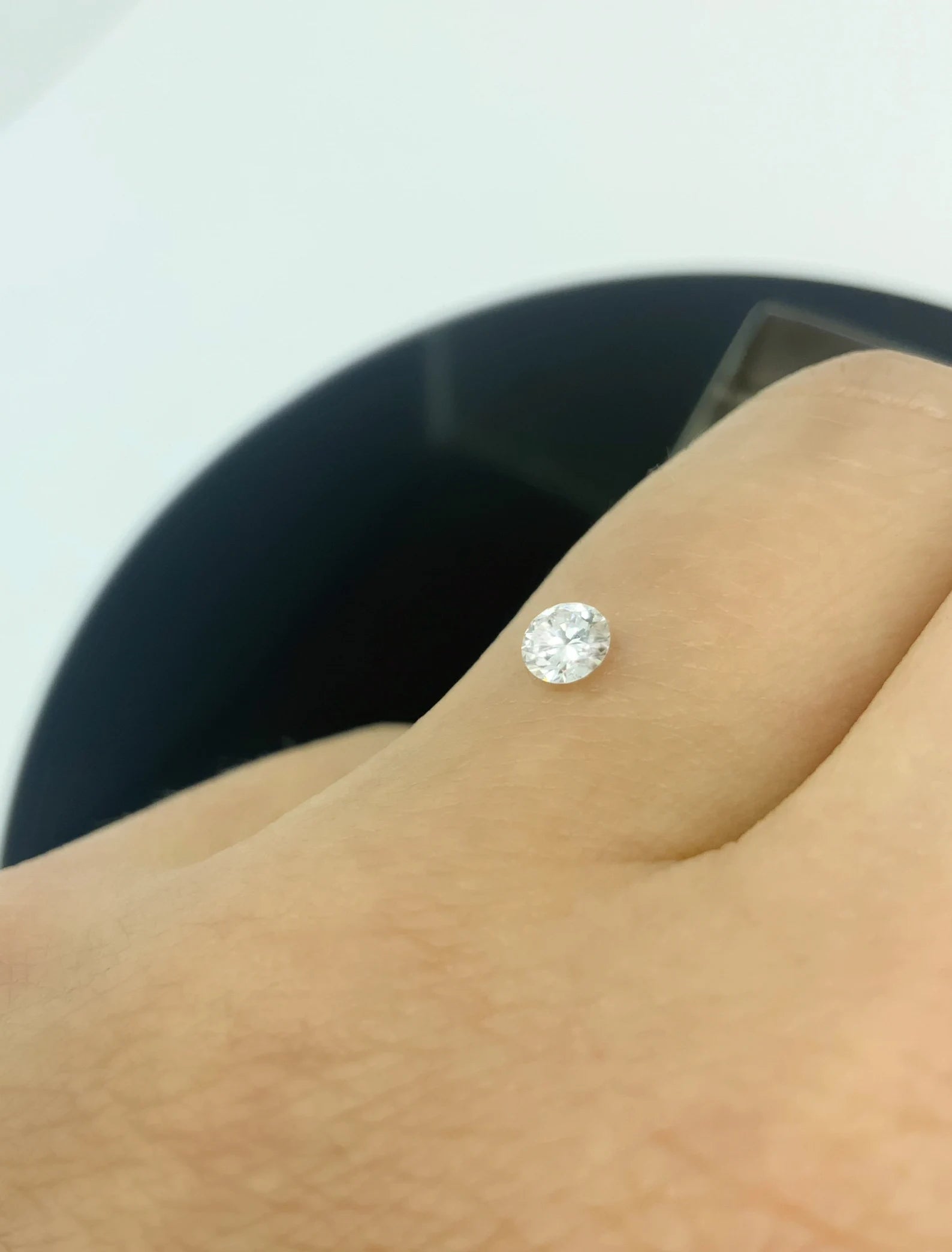 4mm CVD Lab Grown Diamond: .25 Carat DEF-VS Round Brilliant Cut